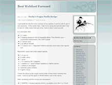 Tablet Screenshot of blog.webfoot.com